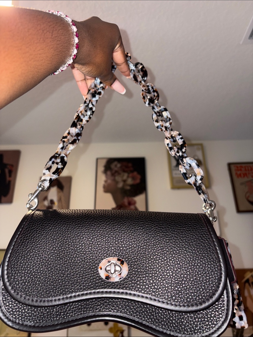 Coachtopia Wavy Dinky Bag With Crossbody Strap - Picture 2 of 5